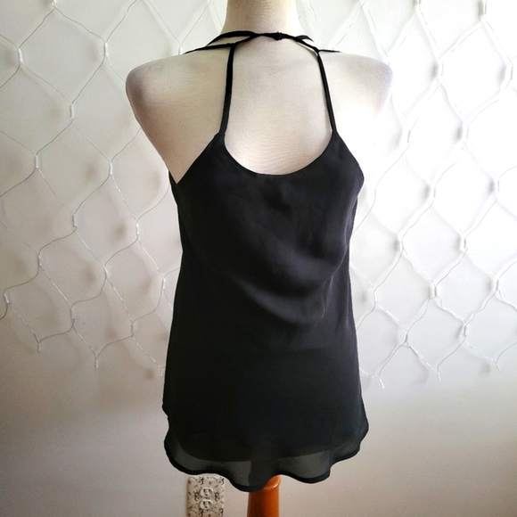 Wet Seal Slip Top / Sexy Low Back / Size Medium - Picture 1 of 4